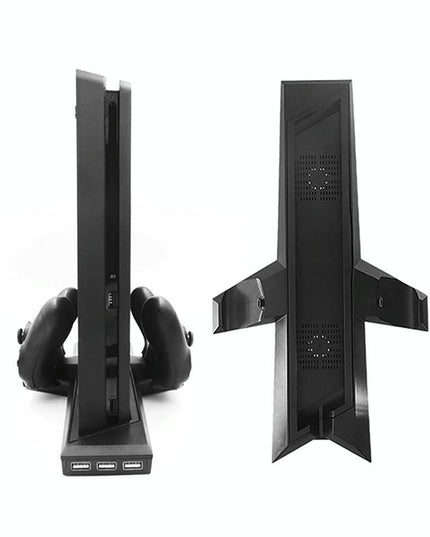 Ps4 Dual Handle Charging Base With Console Radiator - Black-1915197140938919942