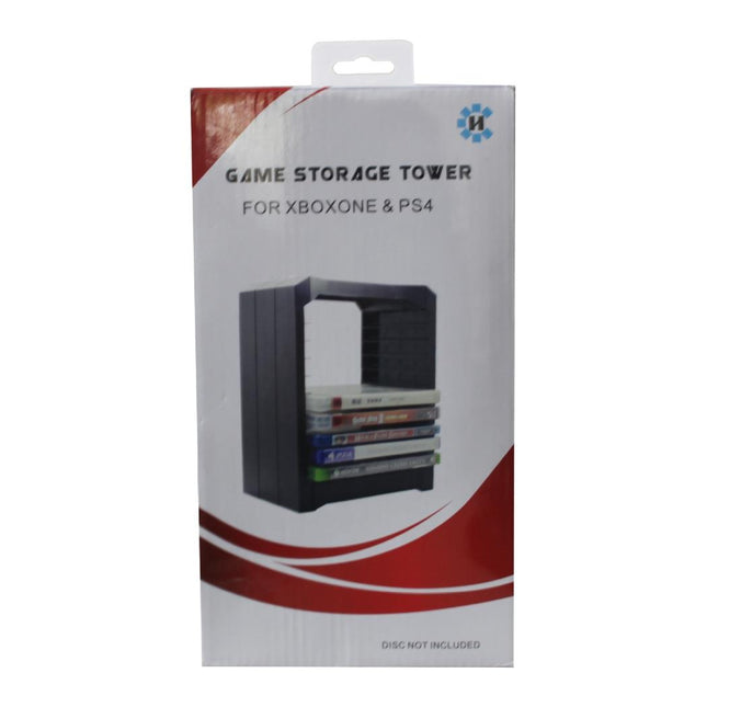 Ps4 Game Disc Storage Box - Organize Accessories & Host Panel-1915198404338782211