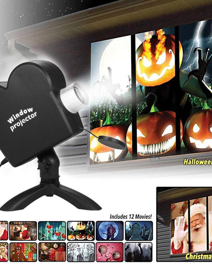 Mini Laser Projector For Festive Home Theater-1915197843904270339