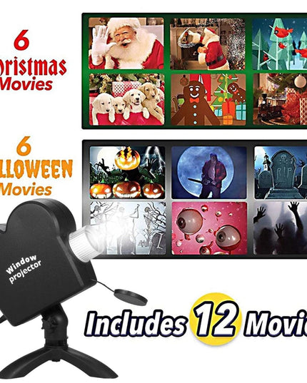Mini Laser Projector For Festive Home Theater-1915197843904270341