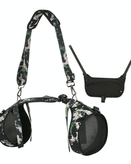 Jbl Boombox Bluetooth Speaker Storage Bag With Single-Shoulder Strap And Phone Pocket - Camouflage-1915196826592612352