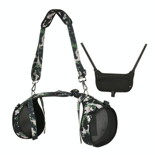 Jbl Boombox Bluetooth Speaker Storage Bag With Single-Shoulder Strap And Phone Pocket - Camouflage-1915196826592612352