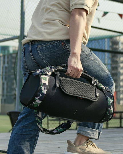 Jbl Boombox Bluetooth Speaker Storage Bag With Single-Shoulder Strap And Phone Pocket - Camouflage-1915196826592612356