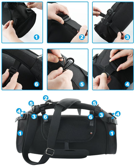 Single Shoulder Strap Case & Phone Bag Set For Jbl Boombox - Bluetooth Speaker-1943465055374938114