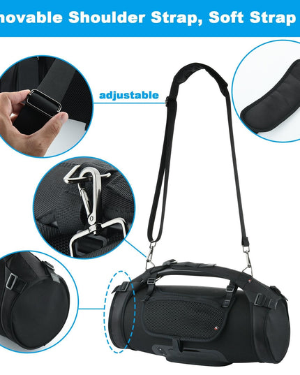Single Shoulder Strap Case & Phone Bag Set For Jbl Boombox - Bluetooth Speaker-1943465055374938115