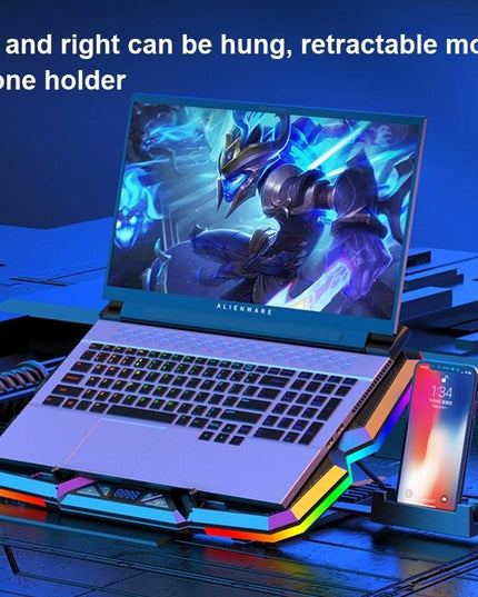 Notebook Stand With 5V Speed Control For Gaming Laptops-1915198152651182080