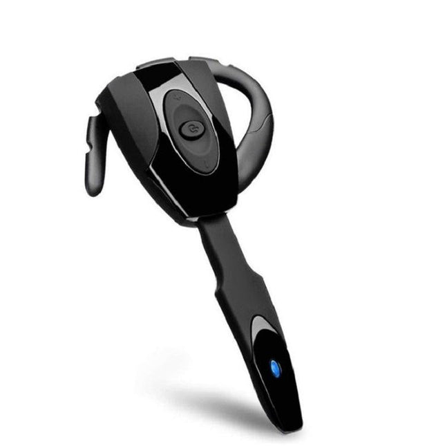 Business Bluetooth 5.0 Earphone With Hanging Ear Design - Black-1915196850407870464