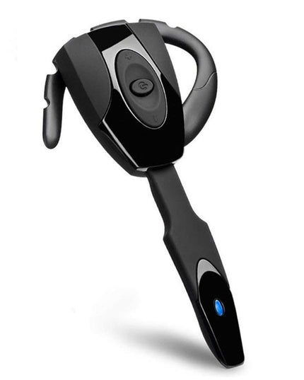 Business Bluetooth 5.0 Earphone With Hanging Ear Design - Black-1915196850407870465