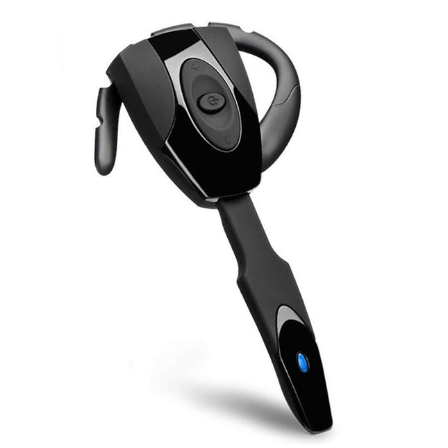 Business Bluetooth 5.0 Earphone With Hanging Ear Design - Black-1915196850407870465