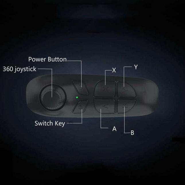 Android Mobile Phone Vr Glasses With Bluetooth Remote Control-1915196896608129029