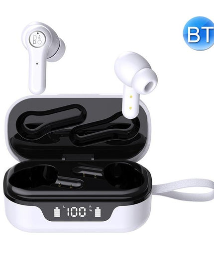 Anc Business Sports Tws Bluetooth Earphones With Charging Box - White-1915196691116593152