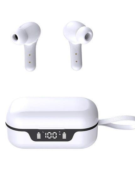 Anc Business Sports Tws Bluetooth Earphones With Charging Box - White-1915196691116593160