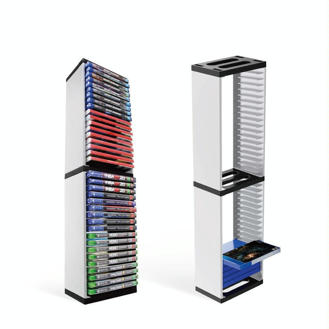 36-Cd Double-Layer Rack For Ps5 Console Games-1915197538160480260