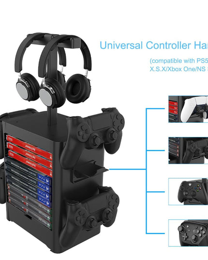 Ps5 / Xsx Game Disc & Headphone Storage Rack-1915197480337805315