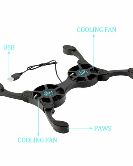 Portable Usb Laptop Cooling Fan - Foldable-1915197934803226628