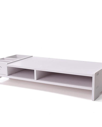 Versatile Desktop Monitor Stand - Sturdy Wood Riser For Laptop Notebook Tv-1915197919238164482