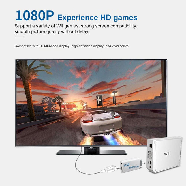 1080P Hdmi Converter With Audio For Wii-1915197847372959748