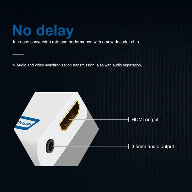 1080P Hdmi Converter With Audio For Wii-1915197847372959750