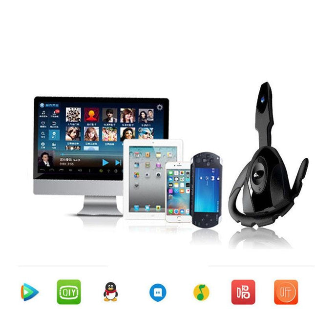 Scorpion Bluetooth Earphone - Unilateral Hanging Black Hole 5.0-1915197935843414024