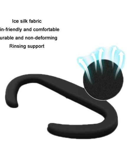 Blackout Sweat Face Cover With Magnetic Closure - Pico 4 Sponge Leather-1915197389631787012