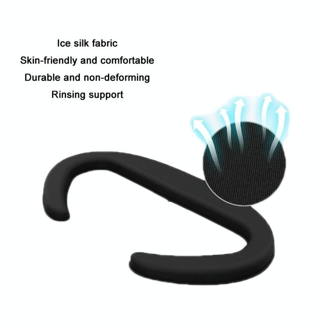 Blackout Sweat Face Cover With Magnetic Closure - Pico 4 Sponge Leather-1915197389631787012