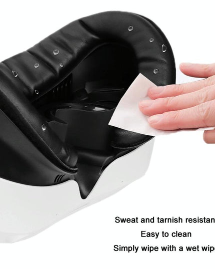 Blackout Sweat Face Cover With Magnetic Closure - Pico 4 Sponge Leather-1915197389631787016