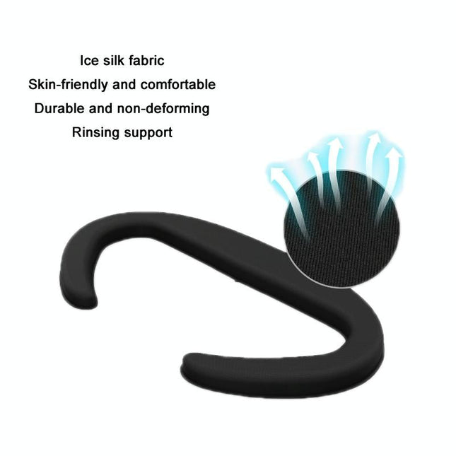 Blackout Sweat Face Cover With Magnetic Closure - Pico 4 Sponge Leather-1915197389631787017