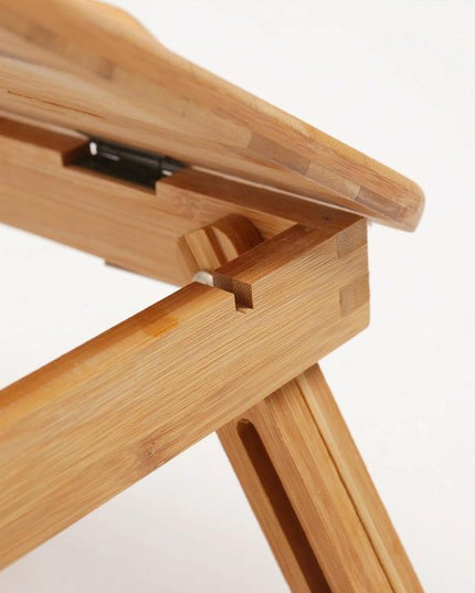 Foldable Laptop Desk For Bed - Lazy Computer Table With Card Slot-1915198266421678086