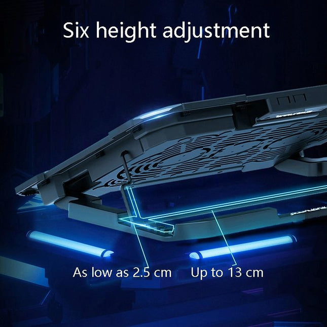 Lcd Gaming Notebook Cooler With Exhaust Fan-1915196911695040514