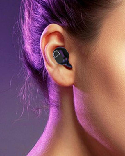 Mini Bluetooth Earphone With Hd Call - Black-1915197628040220681