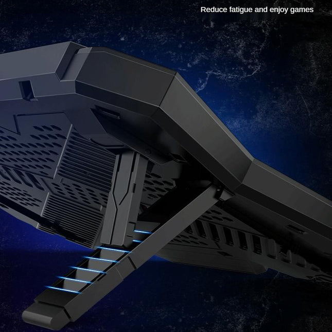 6-Fan Adjustable Rgb Laptop Cooling Base-1915198131620941831