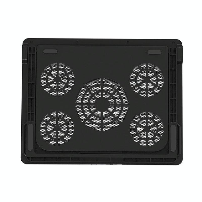 5-Fan Laptop Cooler With Adjustable Speed-1915196871383584769