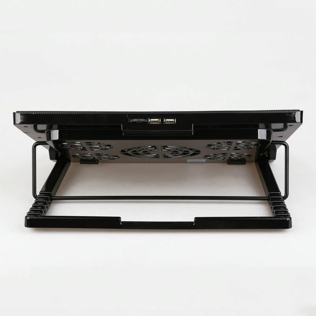 5-Fan Laptop Cooler With Adjustable Speed-1915196871383584771