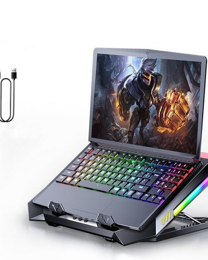 Enhanced Laptop Cooling Stand - Compact Design-1915196857949229063