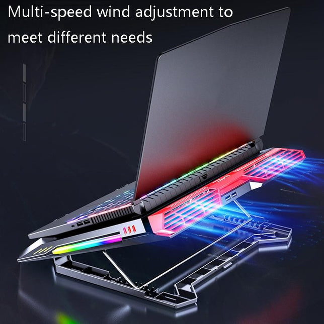 Enhanced Laptop Cooling Stand - Compact Design-1915196857949229059