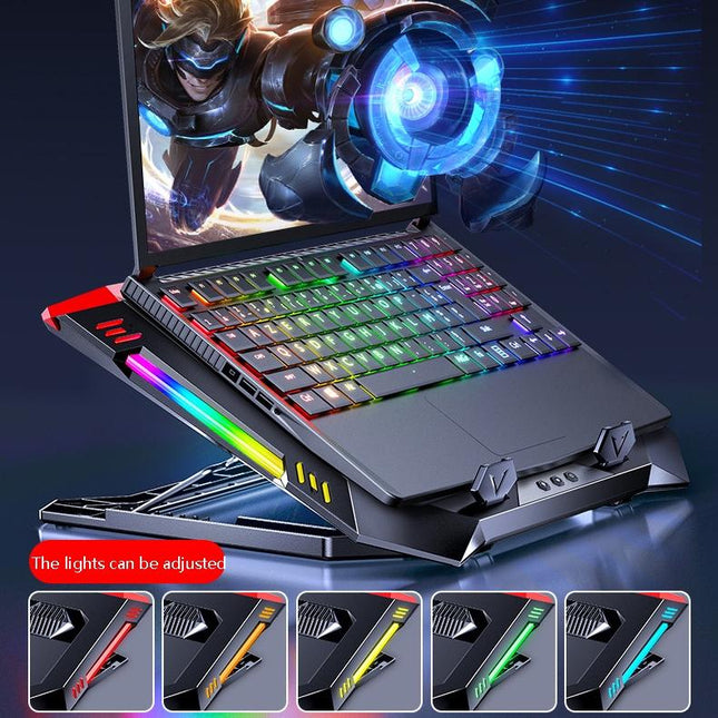 Enhanced Laptop Cooling Stand - Compact Design-1915196857949229061
