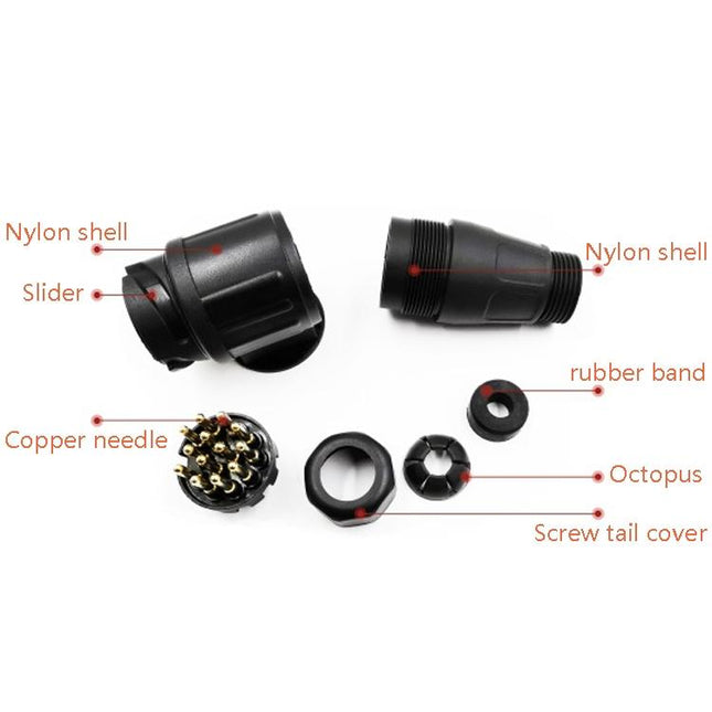 13-Core Nail Trailer Plug Socket For Vp1130E-1915198034141122562