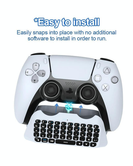 Wireless Bluetooth Keyboard For Ps5 - Chat & Voice Compatible-1915198250219081730