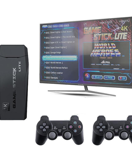Wireless Hdmi Arcade Game Machine With 2 Gamepads - 32Gb Memory-1922443458031783936