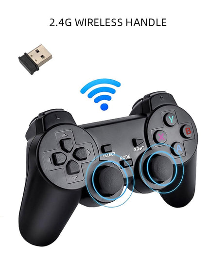 Wireless Hdmi Arcade Game Machine With 2 Gamepads - 32Gb Memory-1922443458031783940