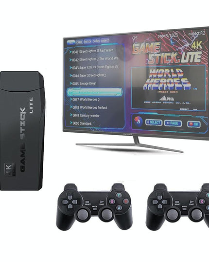 Wireless Hdmi Arcade Game Machine With 2 Gamepads - 64Gb Memory-1915198095013056519