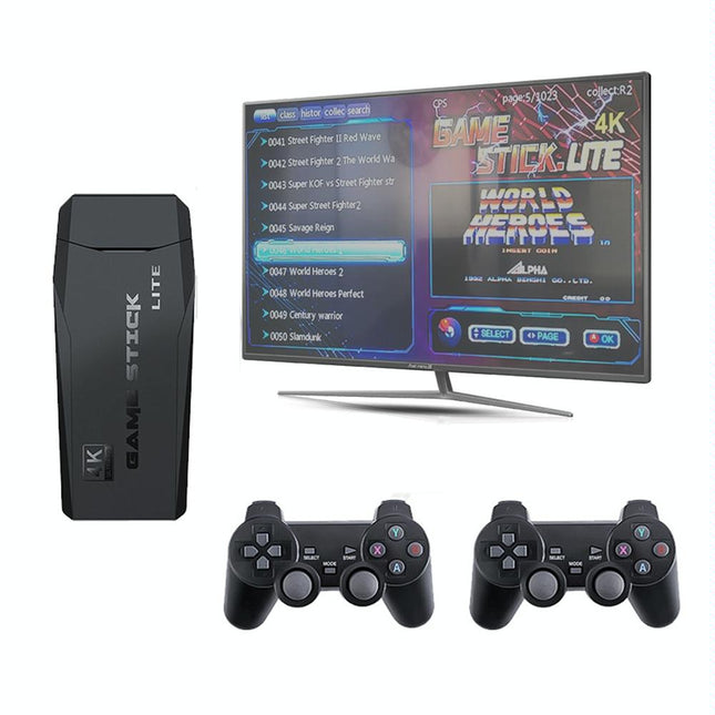 Wireless Hdmi Arcade Game Machine With 2 Gamepads - 64Gb Memory-1915198095013056519