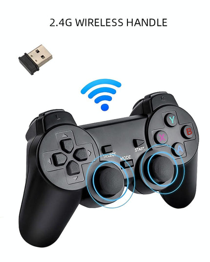 Wireless Hdmi Arcade Game Machine With 2 Gamepads - 64Gb Memory-1915198095013056516