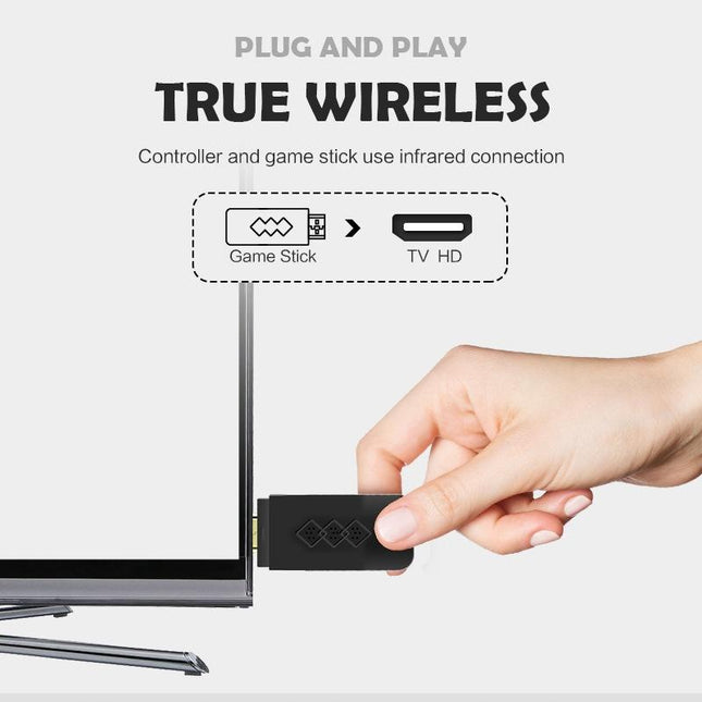 Wireless Y2 Game Console - 830 Hd Games Somatosensory Version-1915197624135323650