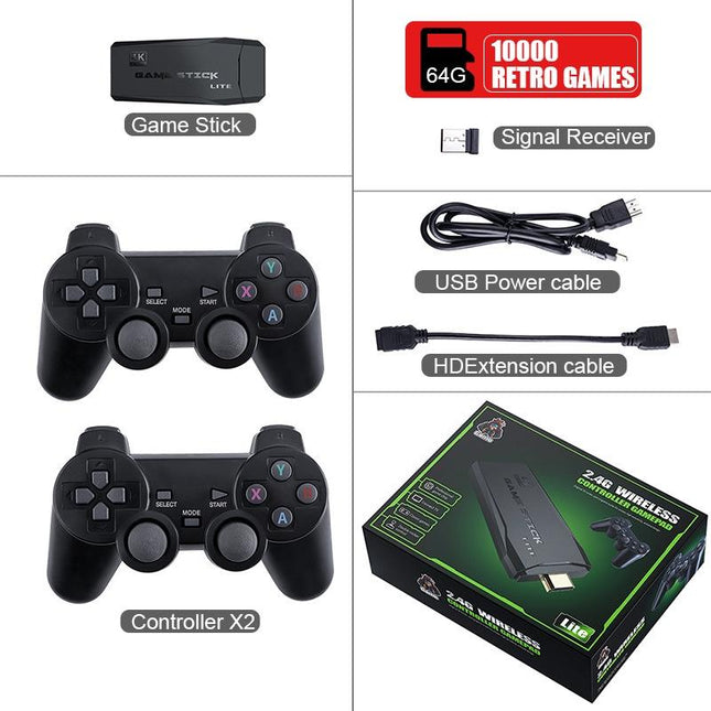 Wireless Hd Game Console - 64G 10 000 Games Y3 Lite-1915198134833778689