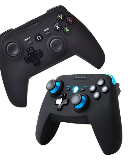 Wireless Game Controller For Android / Ios / Pc / Ps3 With Bluetooth 4.0 & Bracket - Blue-1915197653088604161
