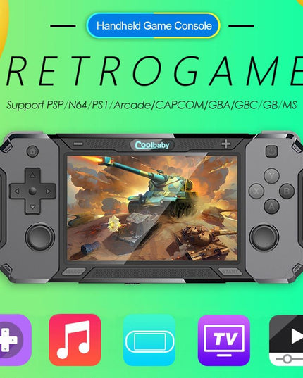 4-Inch Open Source Handheld Game Console With Hdmi & Tf Card Support-1915197919540154372