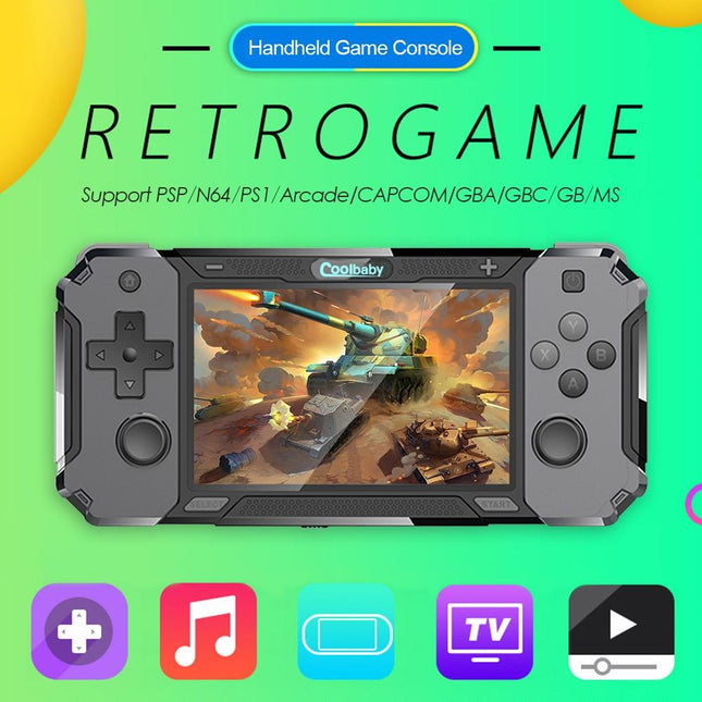 4-Inch Open Source Handheld Game Console With Hdmi & Tf Card Support-1915197919540154372