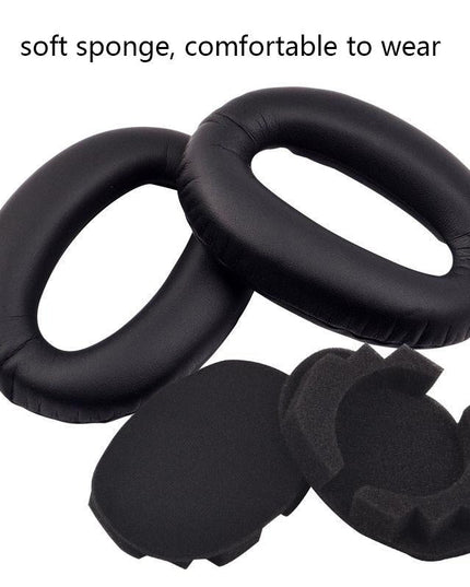 2-Pack Headset Sponge Covers For Sony Wh-1000Xm2 / Xm3 / Xm4 - Champagne Gold Protein With Card Buckle-1915197156579479556