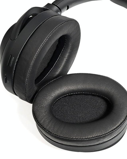 2-Pack Headset Sponge Covers For Sony Wh-1000Xm2 / Xm3 / Xm4 - Black Protein-1915198387645452293